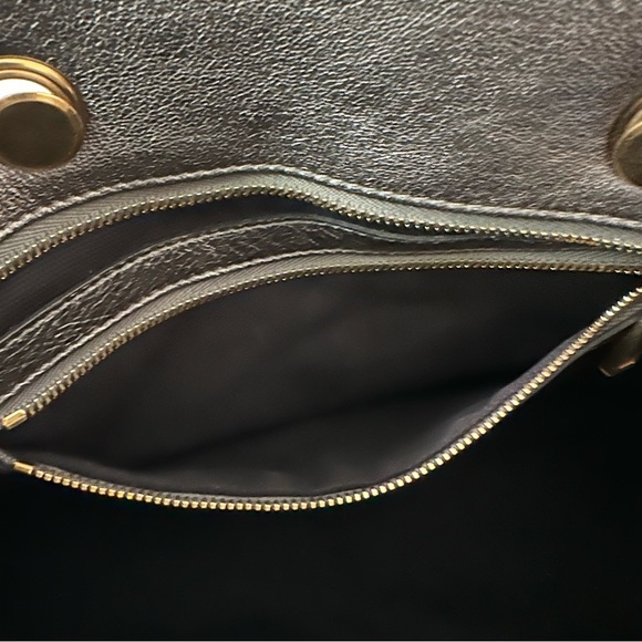 Marc Jacobs Leather Bag Astor metallic silver quilted Dustbag, Key, Cards, ta… - Picture 8 of 13